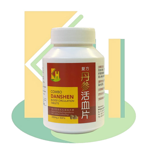 Combo Danshen Blood Circulation Tablet <br>复方丹参活血片