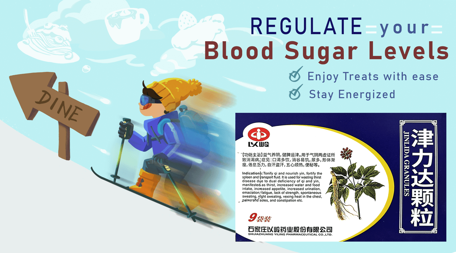 Regulate Blood sugar levels to feel energized and enjoy your food Traditional Chinese Medicine Kinhong Pte Ltd