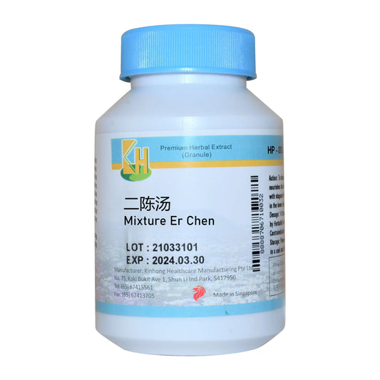 KINHONG PTE LTD 庆丰私人有限公司 MIXTURE 复方颗粒 Mixture Er Chen 二陈汤