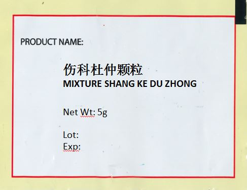 Mixture Shang Ke Du Zhong <br>伤科杜仲颗粒