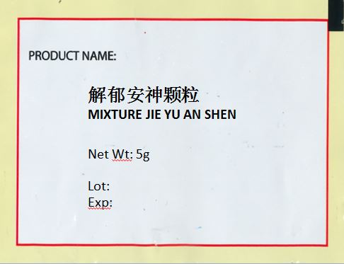 Mixture Jie Yu An Shen <br>解郁安神颗粒