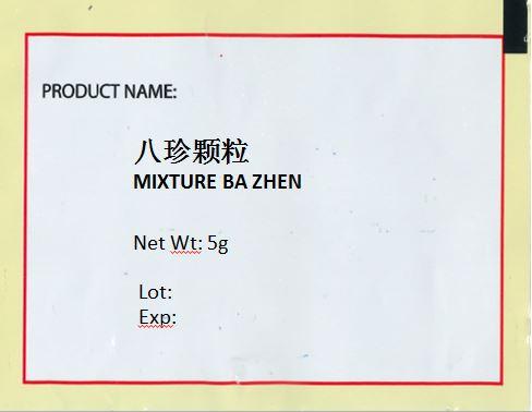 KINHONG PTE LTD 庆丰私人有限公司 MIXTURE 复方颗粒 Mixture Ba Zhen 八珍汤