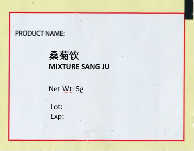 KINHONG PTE LTD 庆丰私人有限公司 MIXTURE 复方颗粒 Mixture Sang Ju 桑菊饮